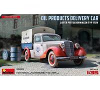Miniart 38069 - 1:35 Delivery Van Type 170V Oil Barrels - New