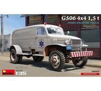 MiniArt Model Kit G506 4x4 1.5 t Panel Delivery Truck 1:35 - 38083
