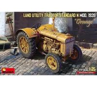 Miniart 38098 Land Utility Tractor N Orange Mod 1939 1:35 Plastic Model kit