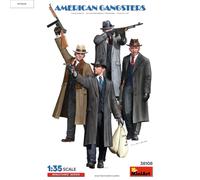 Miniart 38108 1930s American Gangsters Figures 1:35 Model Kit