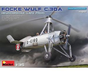 Miniart 41018 1:35th scale FOCKE-WULF FW C.30A HEUSCHRECKE. LATE PROD