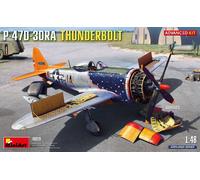 Miniart 1:48 - P-47D-30RA Thunderbolt, Advanced Kit, Molded Color