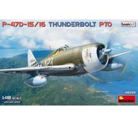 Miniart 48039 - 1/48 P-47D 15/16 Thunderbolt PTO Razorbacks Basic Kit