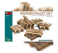 Miniart 1:48 - Wooden Pallet Set, Molded Color