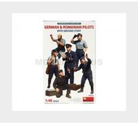 Miniart 1:48 - Pilots, German and Romanian w/Ground Crew