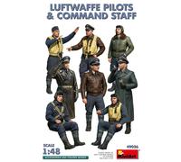 MINIART 49026 Luftwaffe Pilots And Command Staff 8 1:48 PLASTIC MODEL KIT
