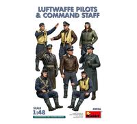 Miniart 1:48 - Luftwaffe Pilots and Command Staff