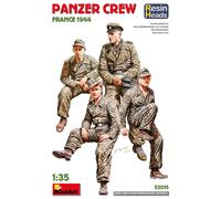 Miniart 1:35 - Panzer Crew, France 1944 Resin Heads