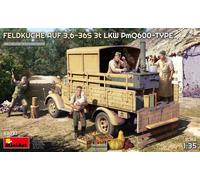 Miniart 1:35 - Feldkuche Auf 3,6-36s 3t LKW PmQ600-Type