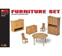 Miniart 1:35 Scale Furniture Set Plastic Model Kit
