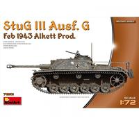 Miniart 72101 - 1:72 German StuG III Ausf.G Production 1943 Alk. - New