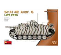 Miniart 72120 StuH 42 Ausf. G LATE PROD Self-Propelled Gun 1:72 Model Kit