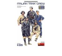 Miniart 1:35 - Italian Tank Crew with Resin Heads