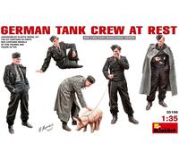 1:35 Revell 1/35 GERMAN TANK CREW AT REST Miniart Kit MIN35198 Model