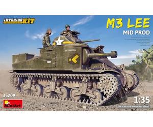 MiniArt MIN35209 1:35-M3 Lee Mid Prod. Interior Kit