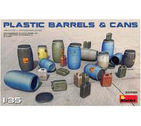MiniArt Plastic Barrels & Cans 1:35