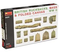 Miniart 1: 35 - British Bags, Rucksacks & Canvas WWII MIN35599