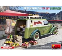 Miniart MIN38044 1:35-Fruit Delivery Van TYP 170V LIEFERWAGEN, Molded Color