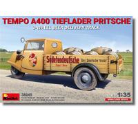 Miniart 1:35 - Tempo A400 Tief lader Pritsche 3-Wheeler Truck