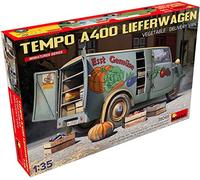 MiniArt MIN38049 1:35-Tempo A400 Lieferwagen, Veg Delivery Van Scale Model Kit