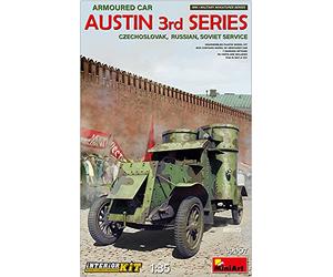 Miniart MIN39007 WWI 1:35-Austin Armored Car (Soviet Service), Verschieden