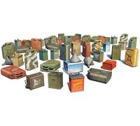 MiniArt Scale Model Kit MIN49003 - Allied Jerry Cans WWII - 1:48