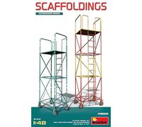 MiniArt Scale Model Kit MIN49005 - Scaffoldings 1:48 - Molded Color