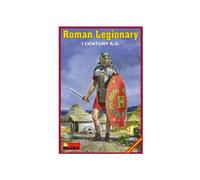 MiniArt Mini Art 16005 1:16 Figure Roman Legionary 1st Century AD Faithful Replica Model Building Plastic Kit Craft Hobby Gluing Model Kit Assembly Unpainted