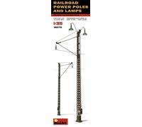 MiniArt MT35570 1:35 Railway Power Poles & Lamps