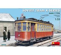 MiniArt MT38020 1:35 Soviet Tram X-Series Early Type The 'X' series tram