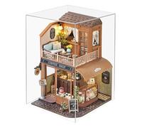 Miniatur-Haus-Bausatz | Mini-Puppenhaus-Bausatz Aus Holz | Eltern-Kind-Bindungsaktivität, Bastelspielzeug Aus Holz Für Teenager, Kinder, Teenager, Familie