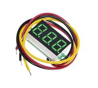 Miniature 0.36 Inch Voltages Gauges Easy To Read Screen Digital Voltmeter For Automotive & Motorcycle Circuit Testing Three Wire Voltmeter