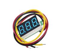 Miniature 0.36 Inch Voltages Gauges Easy To Read Screen Digital Voltmeter For Automotive & Motorcycle Circuit Testing Three Wire Voltmeter