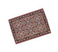 Miniature 1:12 Dollhouse Woven Rug Floor Carpet 24 x 15.3cm, Type 1