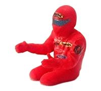 Miniature 1/64 Scale Painted Figure Driver Scene Decor Children Toy S Gauge Racer Red