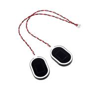 Miniature 2030 coin sized 8 ohms impedance portable hearing device with 2W power for thin speakers