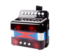 Miniature 7 Key Accordion Great Toy to Spark Interest in Music Education