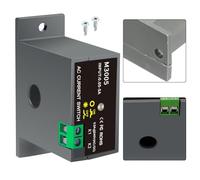 Miniature AC Current Sensor Switch M3005, Normally Open for Relay for 0.05A-30A Detection, ABS Fireproof Housing, LED Status Indicator,