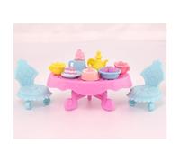 Miniature Accessories Set,Include Mini Furnitures Chairs Table Food Drink Picnic Accessories Sets for Mini Pet Cats Dogs Toys Figures and Most Dolls