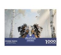 Miniature American Shepherd 1000 Piece Jigsaw Puzzle Educational Games Classic Pet Dog Jigsaw Puzzle Unique Challenge Game for Adults And Kids 38x26cm/1000pcs