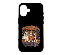 Miniature American Shepherd Halloween Dog Squad Case for iPhone 16