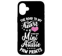 Miniature Australian Shepherd Lover Toy Dog Mini Aussie Mom Case for iPhone 16 Plus