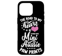 Miniature Australian Shepherd Lover Toy Dog Mini Aussie Mom Case for iPhone 16 Pro