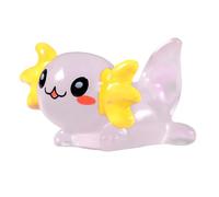 Miniature Axolotl Figurines Small Luminous Safe
