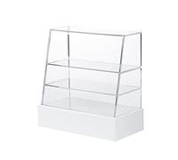 Miniature Bakery Cabinet Food Display Shelf Showcase Kid Stand Craft For Selection Food 1:12/1:6 Scale
