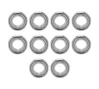 Miniature Ball Bearings Stainless Steel High Speed S6006ZZ 55x30x13mm 10Pcs for Papermaking Machinery Industrial Equipment Parts