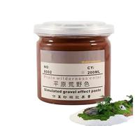 Miniature Base Material - Sand Effect Earth Texture Paste | 200ml of Land Land for Landscape Model | Crafting Tool For Simple Desert Landscapes | Supplies