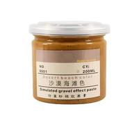 Miniature Basing Sand Mud - 200ml Earth Texture Sand Effect for Miniature Crafting, Simulation Mud Paste for Micro-Landscape, Plain Wilderness, Desert Scenery, Mountain Effect, Handmade Terrain Tool