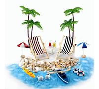 Miniature Beach Style Dollhouse Decoration Kit