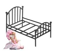 Miniature Bed For : Vintage Metal Bed Decoration, Single Đe Çama Design, Miniature Furniture | Bedroom Hotel Room Decor D´e La Casa Dé Muñe